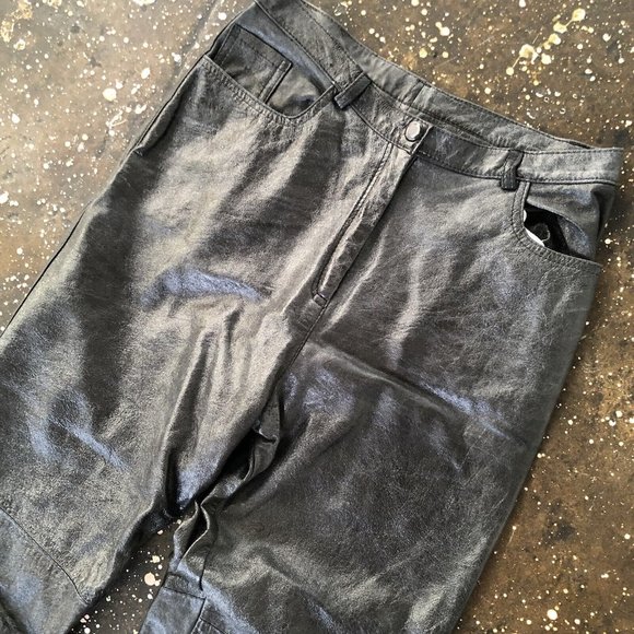Tach Clothing Ava Pants Black Leather - Picture 6 of 6